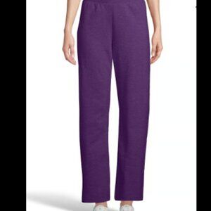 Hanes EcoSmart Fleece Women's Sweatpants Open Leg